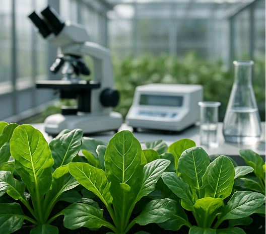 Evaluación de la eficacia del azufre micronizado en cultivos hortícolas