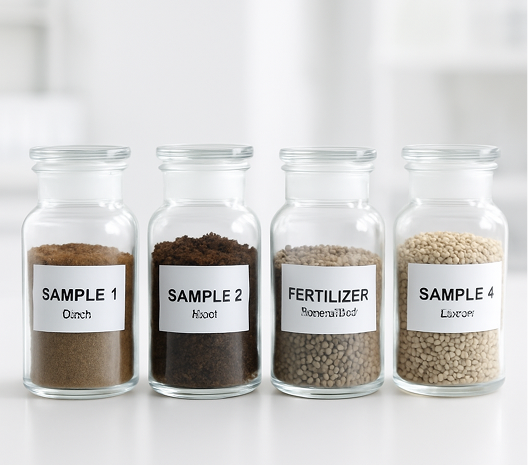 Análisis de residuos y trazabilidad en fertilizantes a base de azufre