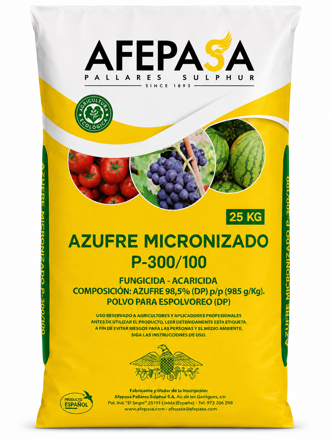 AZUFRE MICRONIZADO P300/100